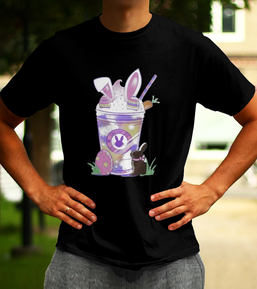 Easter Bunny Love Chocolate Cotton Candy Cup With Eggs T-Shirt