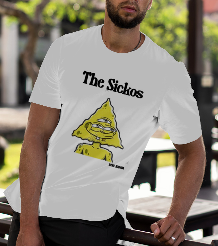 The Sickos Sponge Triangle Character T-Shirt