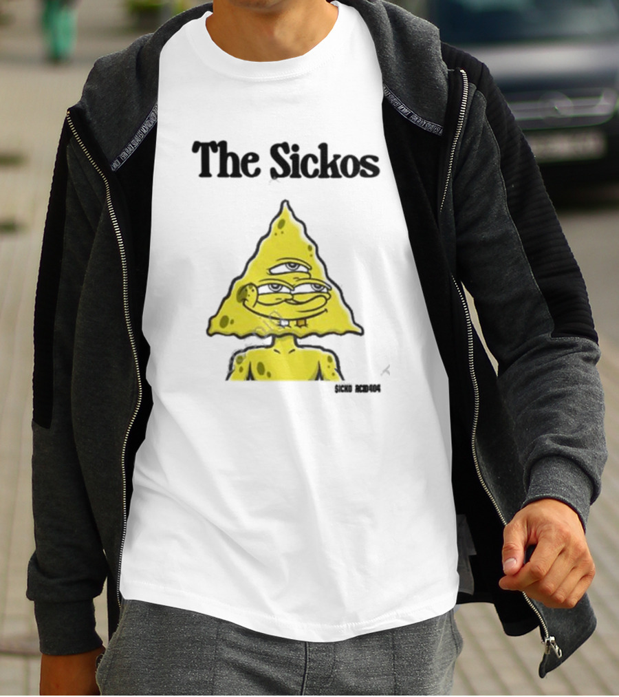 The Sickos Sponge Triangle Character T-Shirt