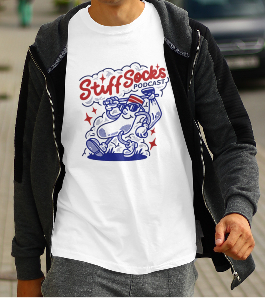 Stiff Socks Podcast Walkin Sock Store T-Shirt