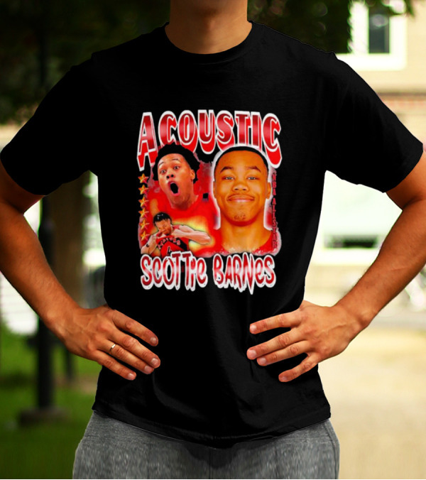 Acoustic Scottie Barnes NBA All-Star Raptors T-Shirt