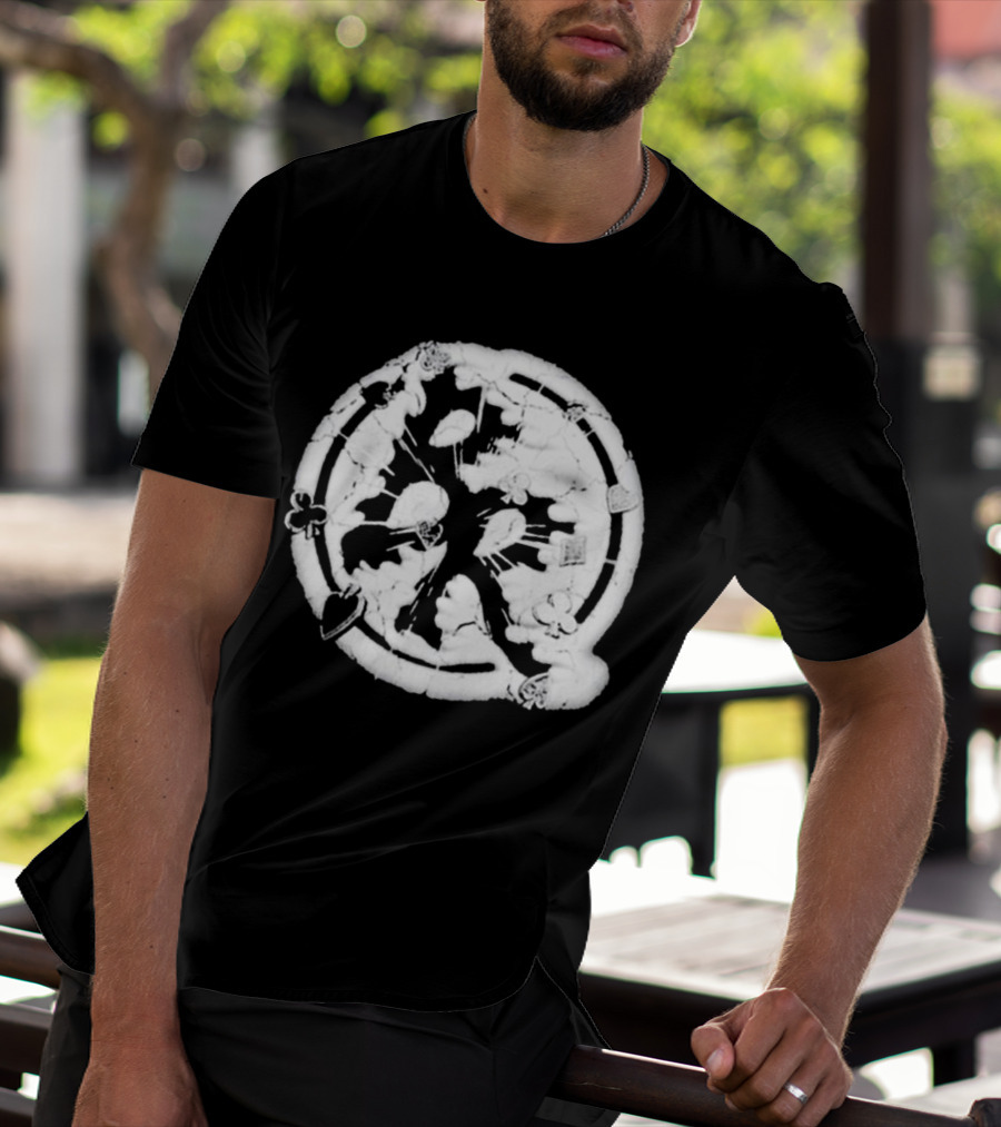 Adin Ross Roulette Brand Risk Playing Card Symbols T-Shirt