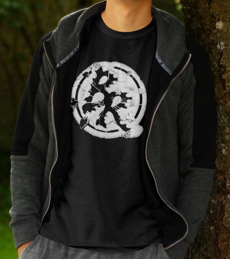 Adin Ross Roulette Brand Risk Playing Card Symbols T-Shirt