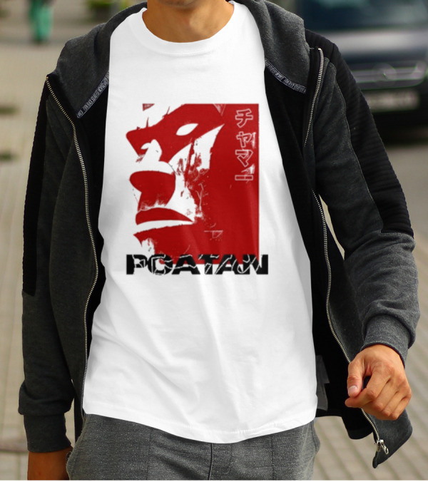 Alex Pereira Poatan Red Mask T-Shirt