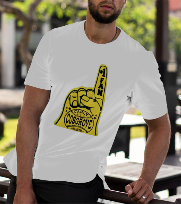 Carly Cosgrove Philadelphia Number One Fan Foam Finger T-Shirt