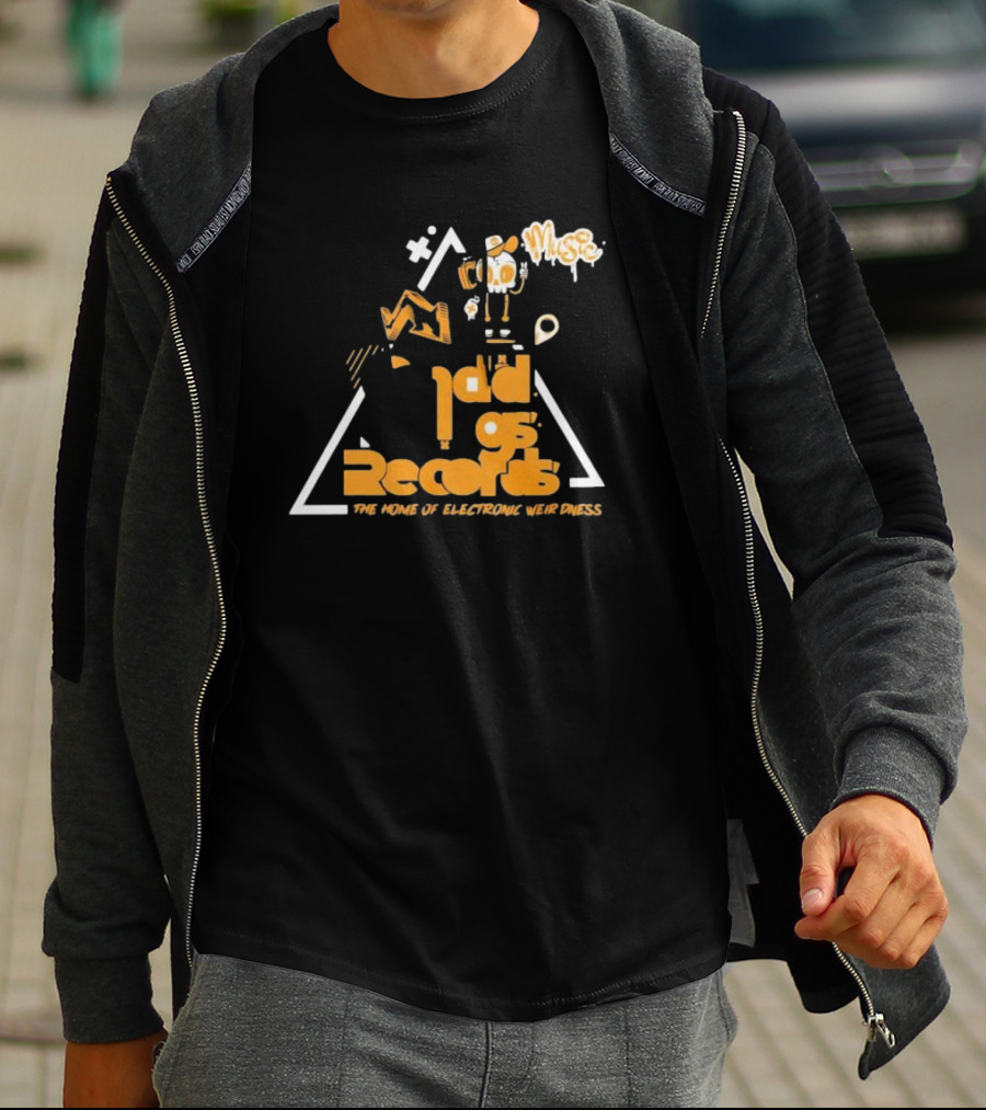 Celebrating 10 Years Of Cbr Music With Oddgos Records The Home Of Electronic Weirdness T-Shirt