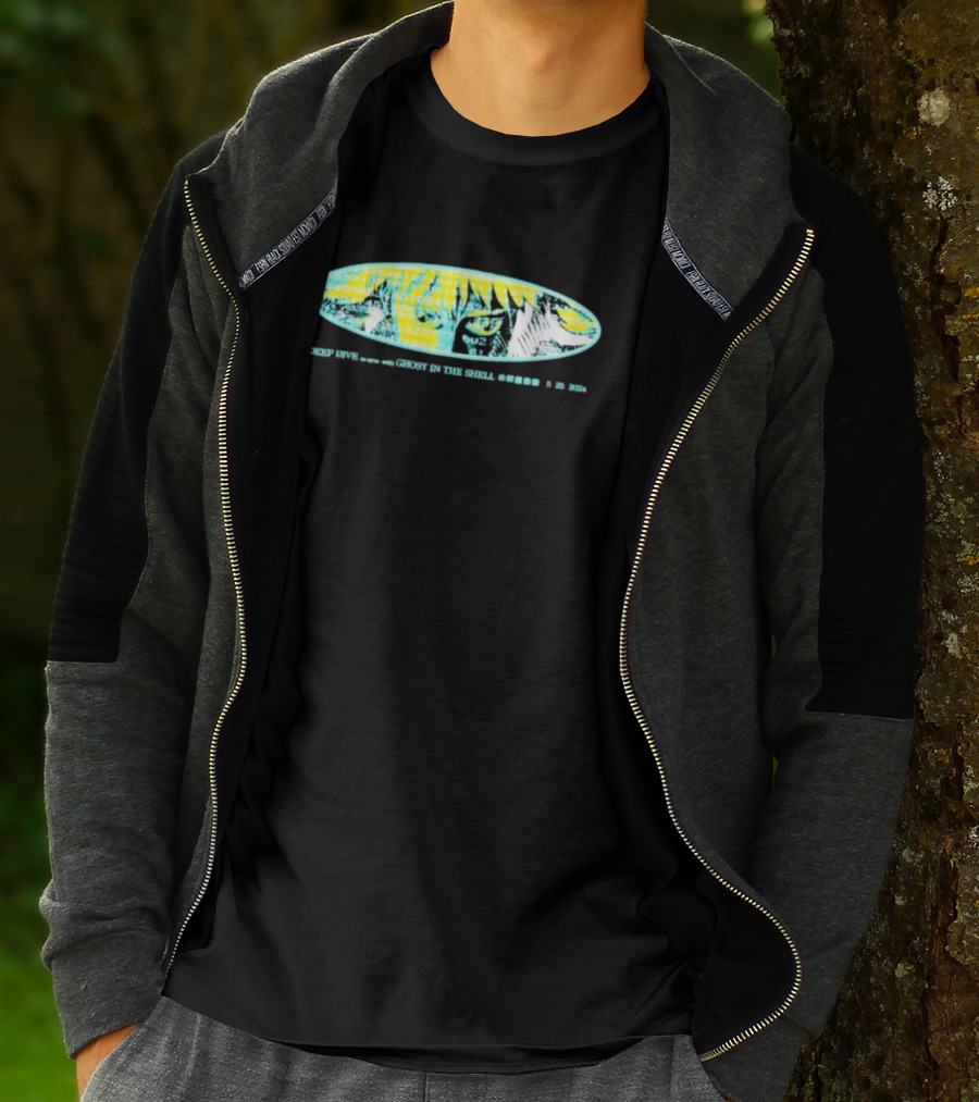 Deep Dive Sync Ghost In The Shell 5 25 T-Shirt