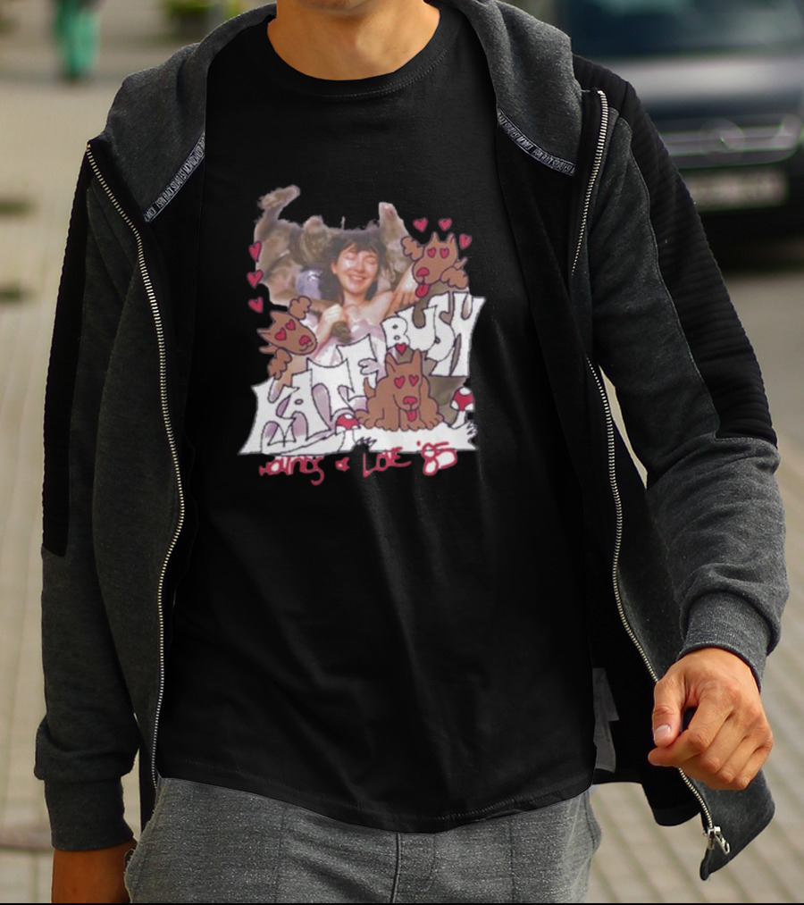 Kate Bush Hounds Of Love 85 Heart And Dog T-Shirt