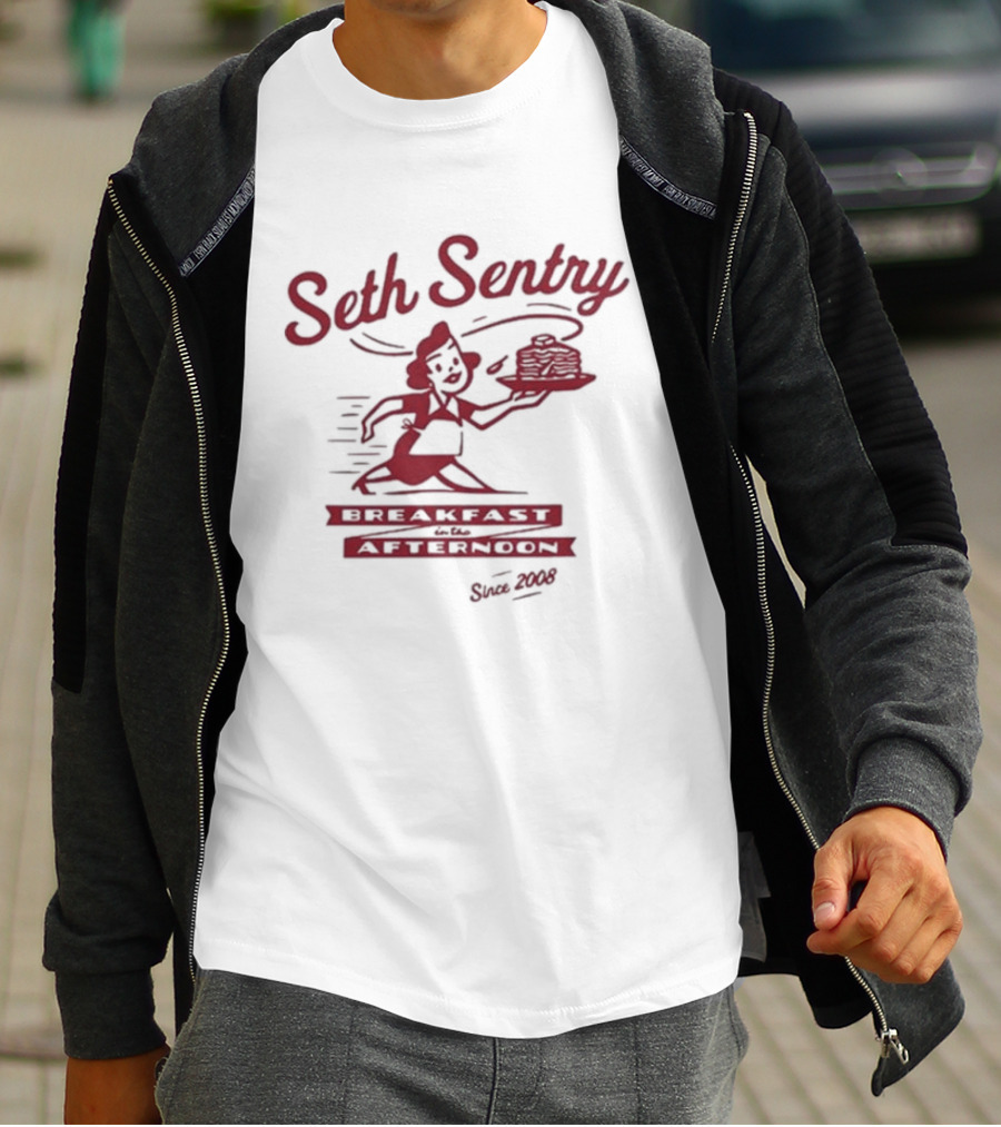 Seth Sentry Breakfast Afternoon Since 2008 T-Shirt