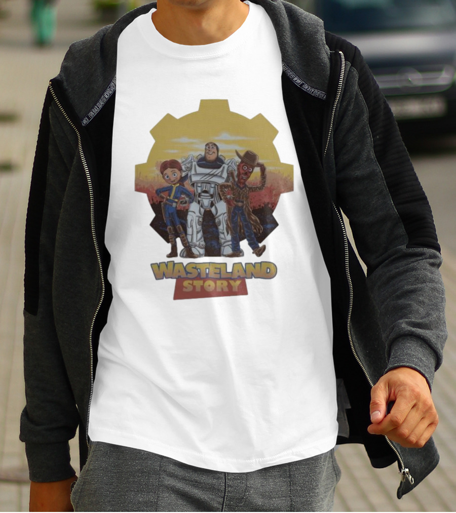 Wasteland Story Cooper Howard Lucy Fallout Shelter T-Shirt