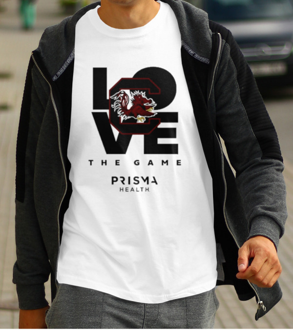 South Carolina Gamecocks Love The Game Prisma Health T-Shirt