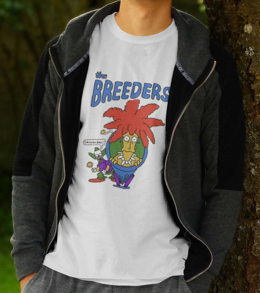 The Breeders Last Splash Cartoon Character T-Shirt