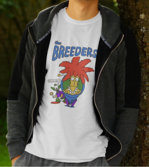 The Breeders Last Splash Cartoon Character T-Shirt