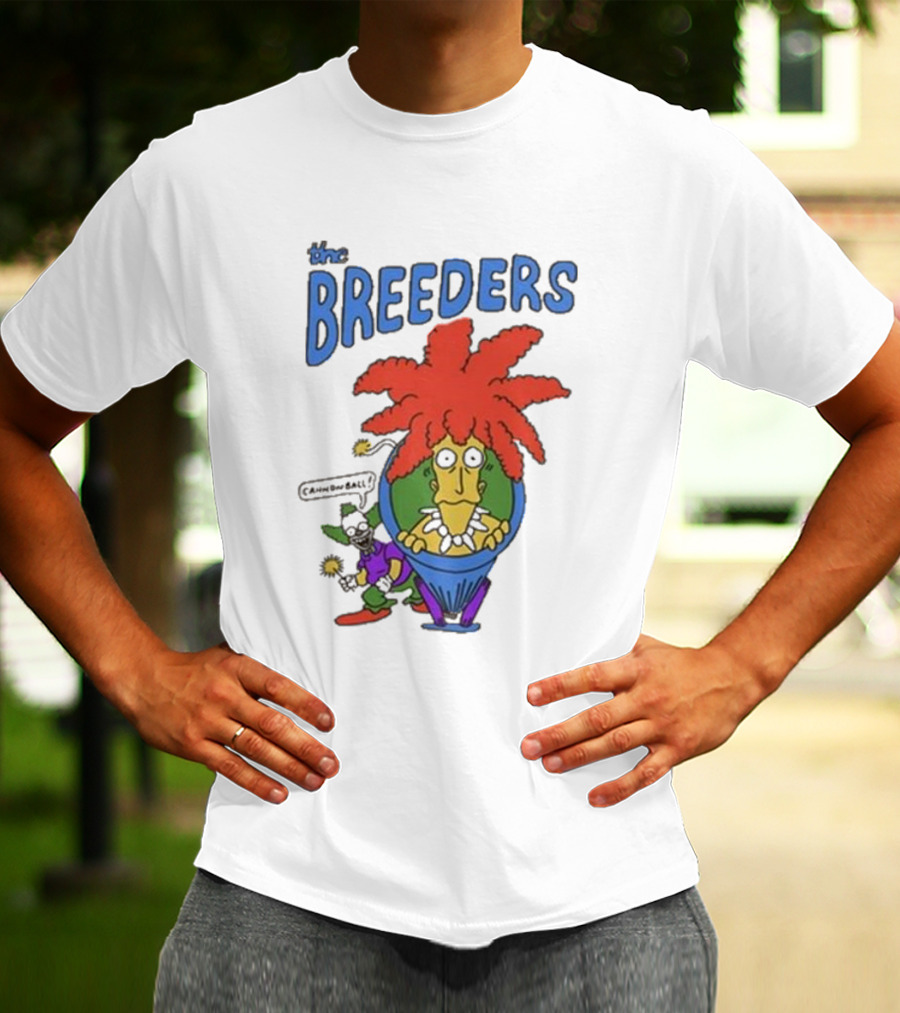 The Breeders Last Splash Cartoon Character T-Shirt