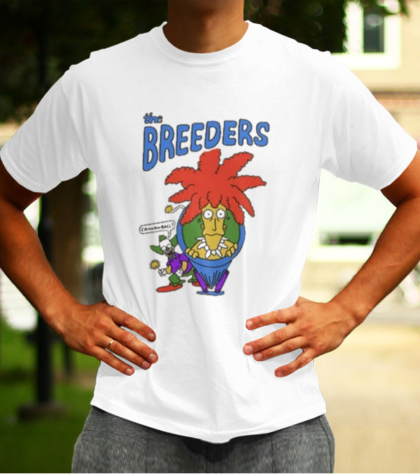 The Breeders Last Splash Cartoon Character T-Shirt