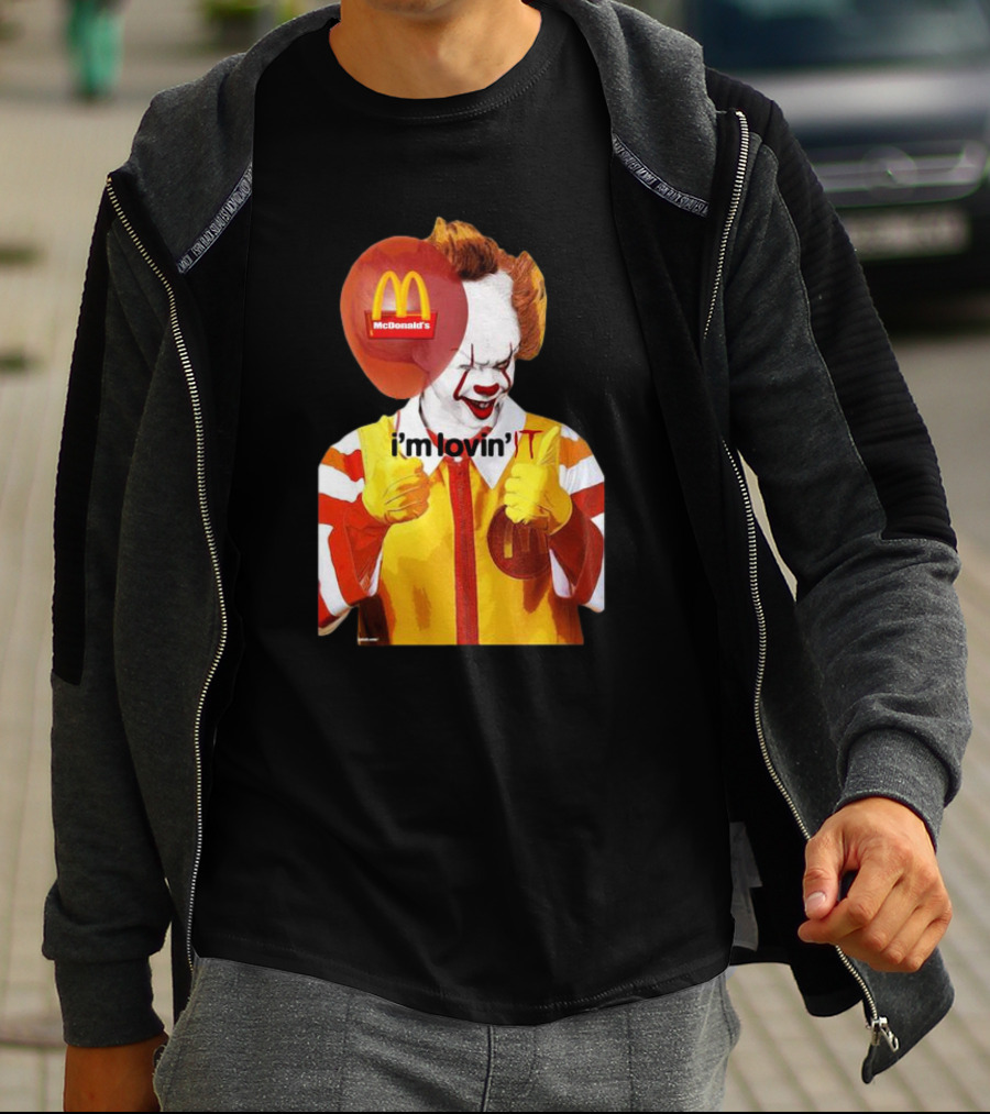 Pennywise McDonald’s I’m Lovin’ IT Balloon T-Shirt