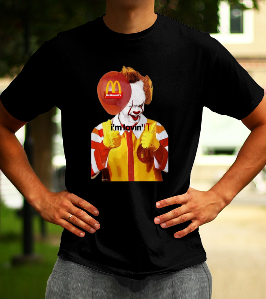 Pennywise McDonald’s I’m Lovin’ IT Balloon T-Shirt