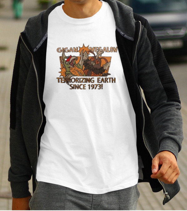 Gigan Megalon Terrorizing Earth Since 1973 T-Shirt