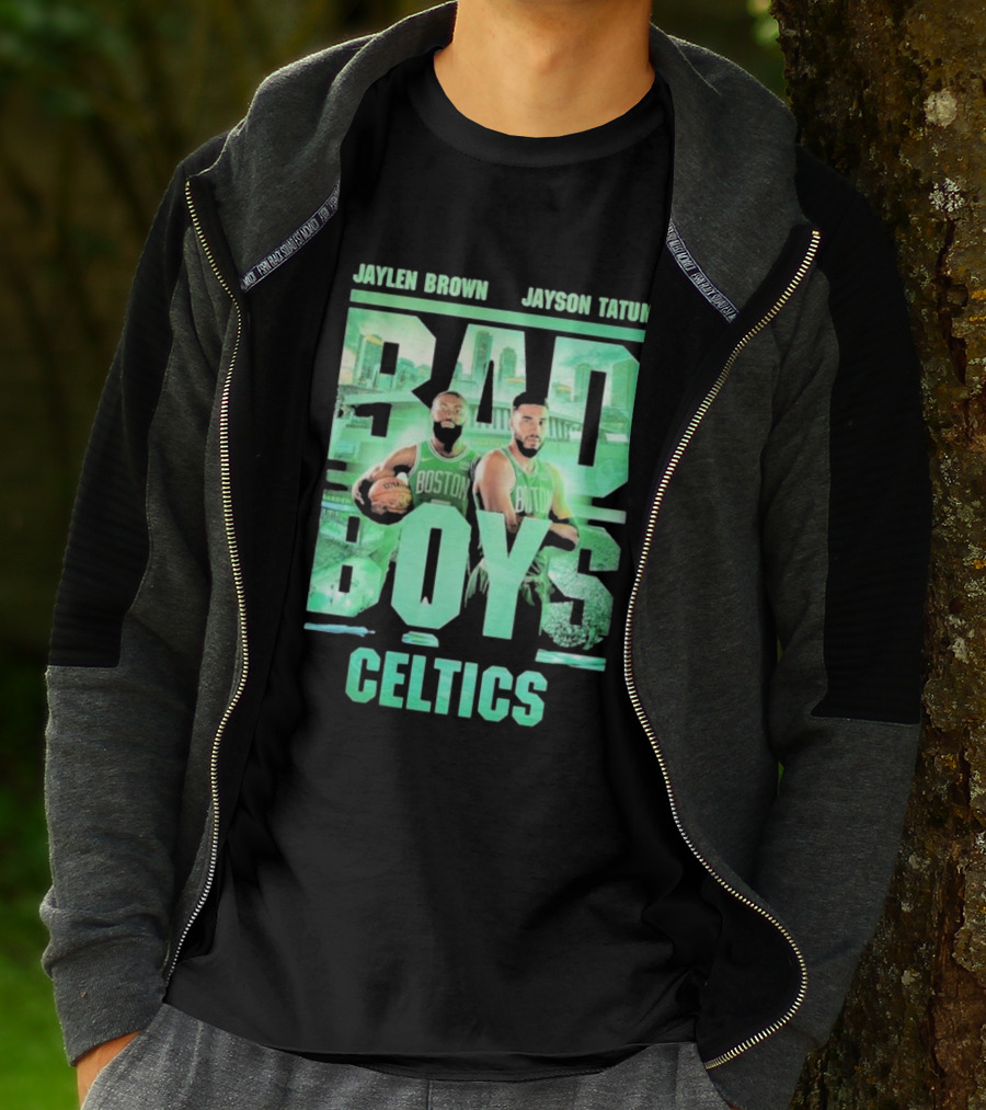 Jaylen Brown Jayson Tatum Bad Boys Celtics T-Shirt