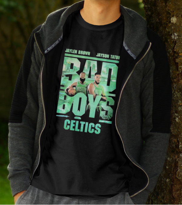 Jaylen Brown Jayson Tatum Bad Boys Celtics T-Shirt