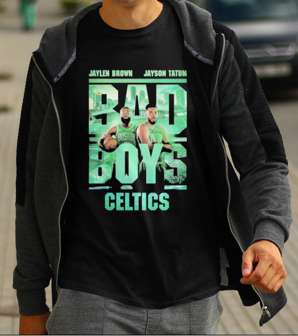 Jaylen Brown Jayson Tatum Bad Boys Celtics T-Shirt