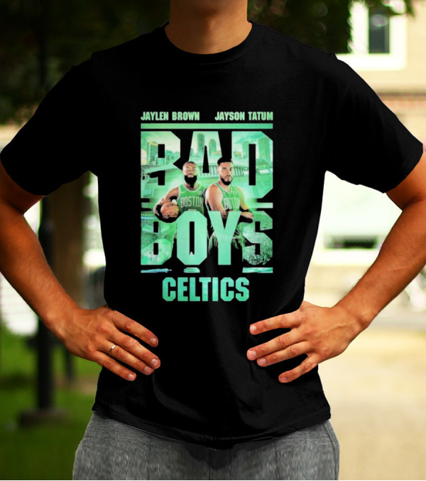 Jaylen Brown Jayson Tatum Bad Boys Celtics T-Shirt