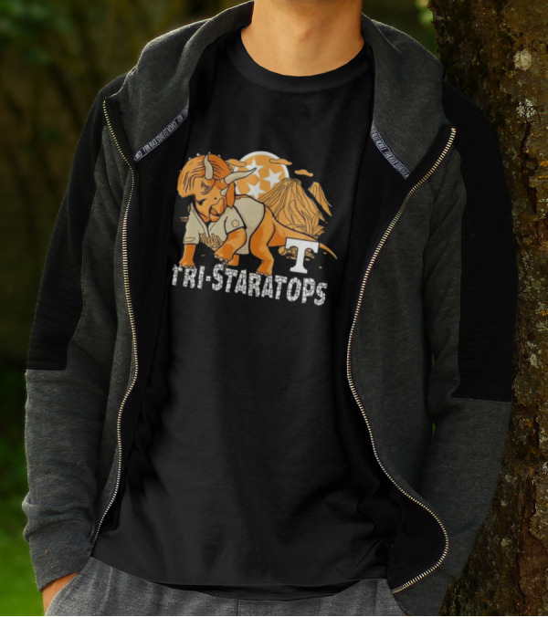 Tri-staratops Omavols Baseball Tennessee Mountain Stars T-Shirt