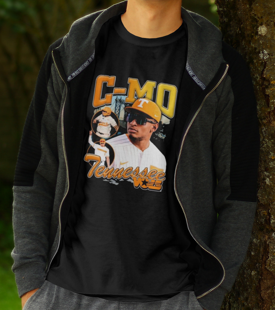 C-MO Tennessee Vols Baseball Vintage T-Shirt
