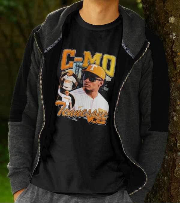 C-MO Tennessee Vols Baseball Vintage T-Shirt