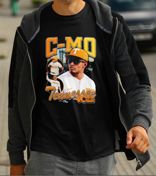 C-MO Tennessee Vols Baseball Vintage T-Shirt