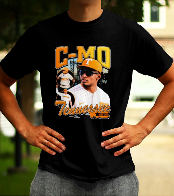 C-MO Tennessee Vols Baseball Vintage T-Shirt
