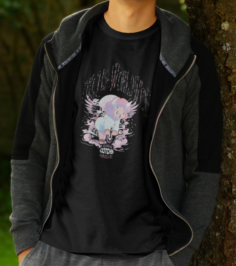 Supers Cotchs Worldwide Mythical Anime Character T-Shirt