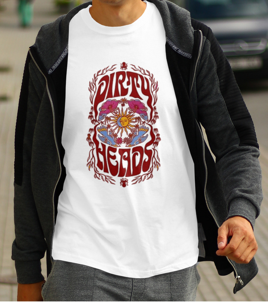 Dirty Heads Psychedelic Sun And Animals T-Shirt