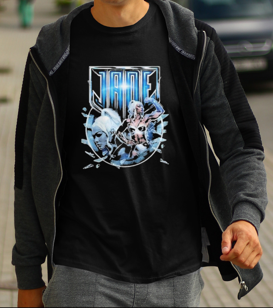Jade Shattered Glass Power Pose T-Shirt