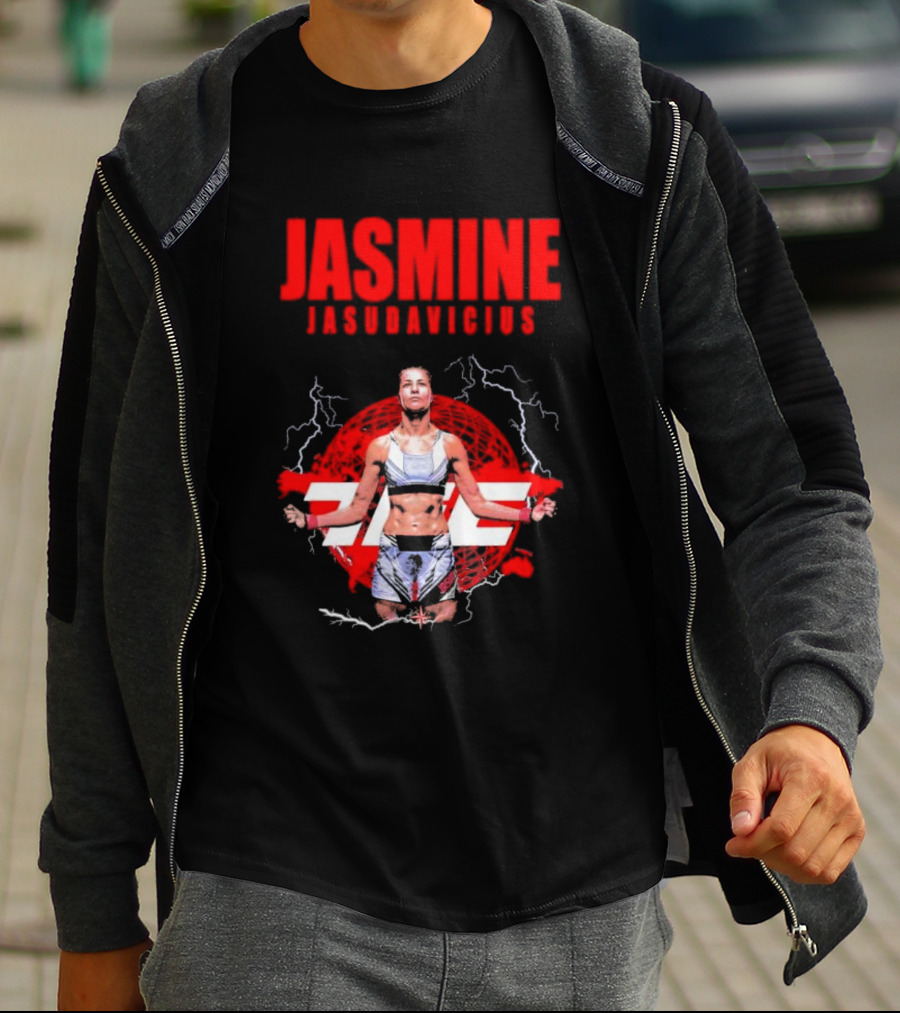 Jasmine Jasudavicius UFC Fighter Supporter MMA Champion T-Shirt
