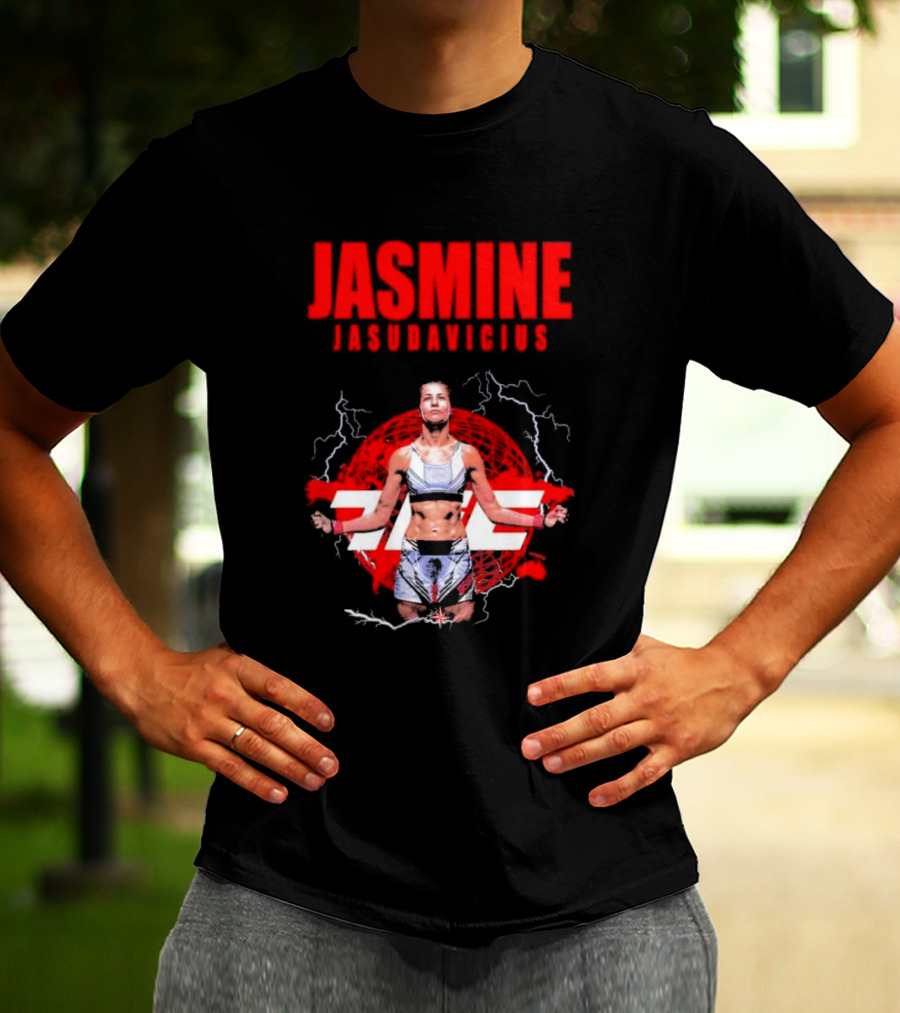 Jasmine Jasudavicius UFC Fighter Supporter MMA Champion T-Shirt