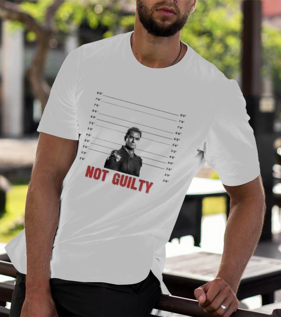 Homelander Not Guilty Mugshot T-Shirt