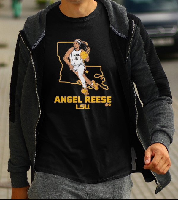 Angel Reese LSU Basketball Star Louisiana State T-Shirt