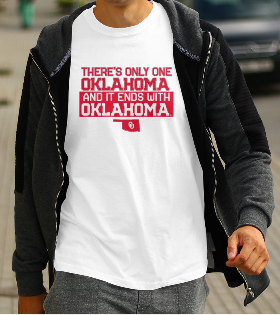 There’s Only One Oklahoma And It Ends With Oklahoma Rylie Boone OU T-Shirt