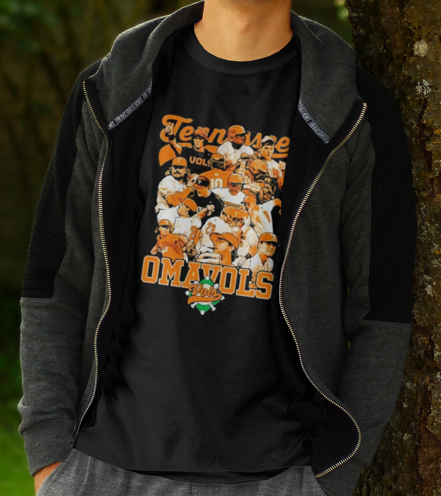 Tennessee Omavols Vols Baseball Team Players T-Shirt