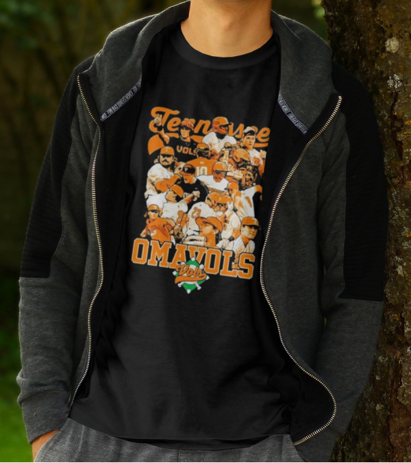 Tennessee Omavols Vols Baseball Team Players T-Shirt