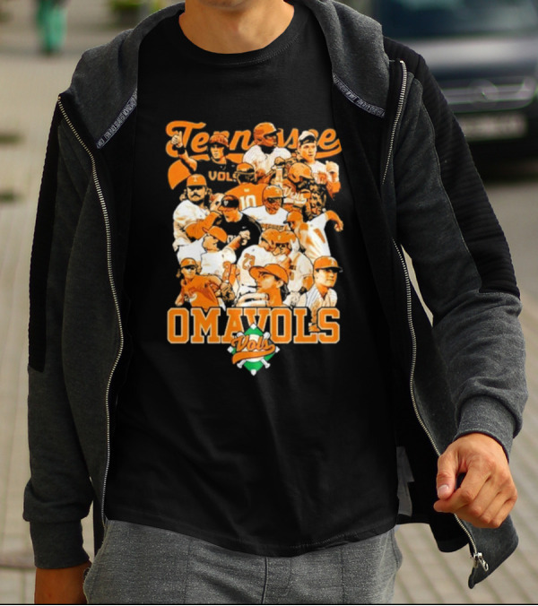 Tennessee Omavols Vols Baseball Team Players T-Shirt
