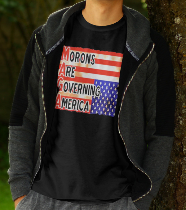 Morons Are Governing America MAGA T-Shirt