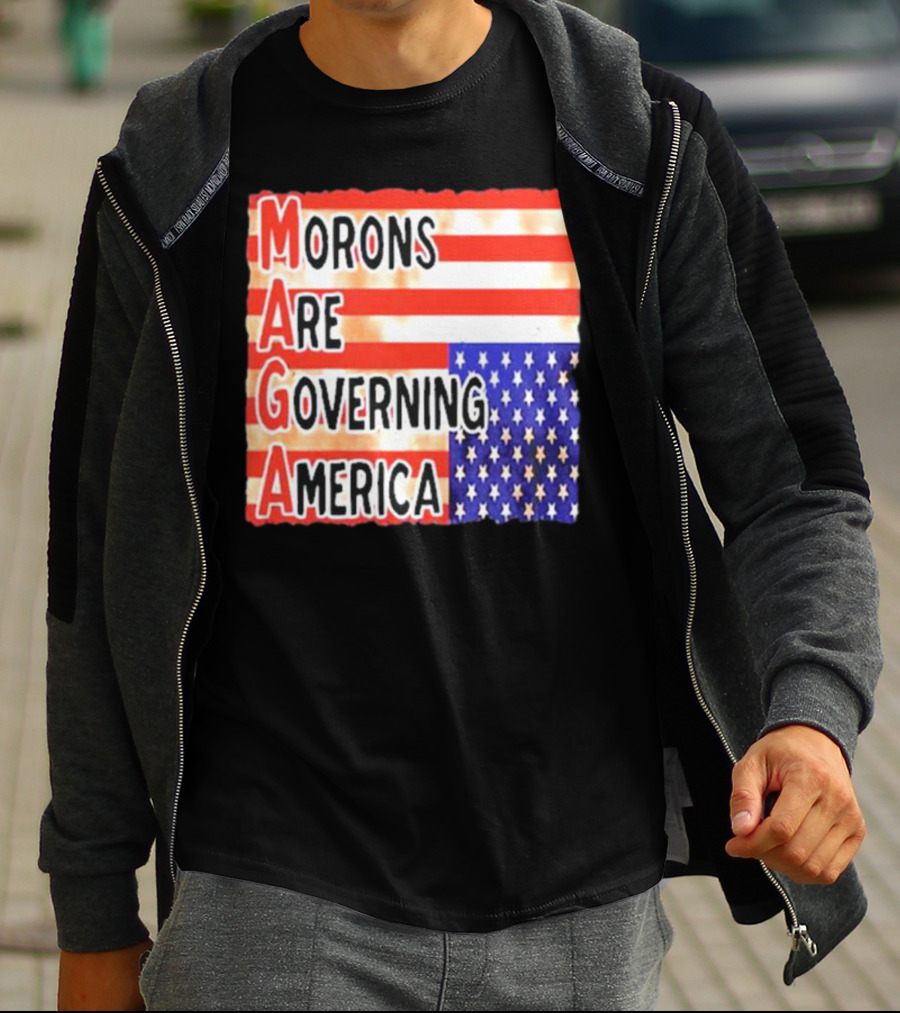 Morons Are Governing America MAGA T-Shirt