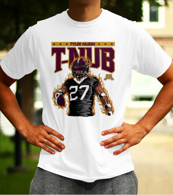 Ncaa Football Tyler Nubin T-Nub Defensive Back 27 Youth T-Shirt