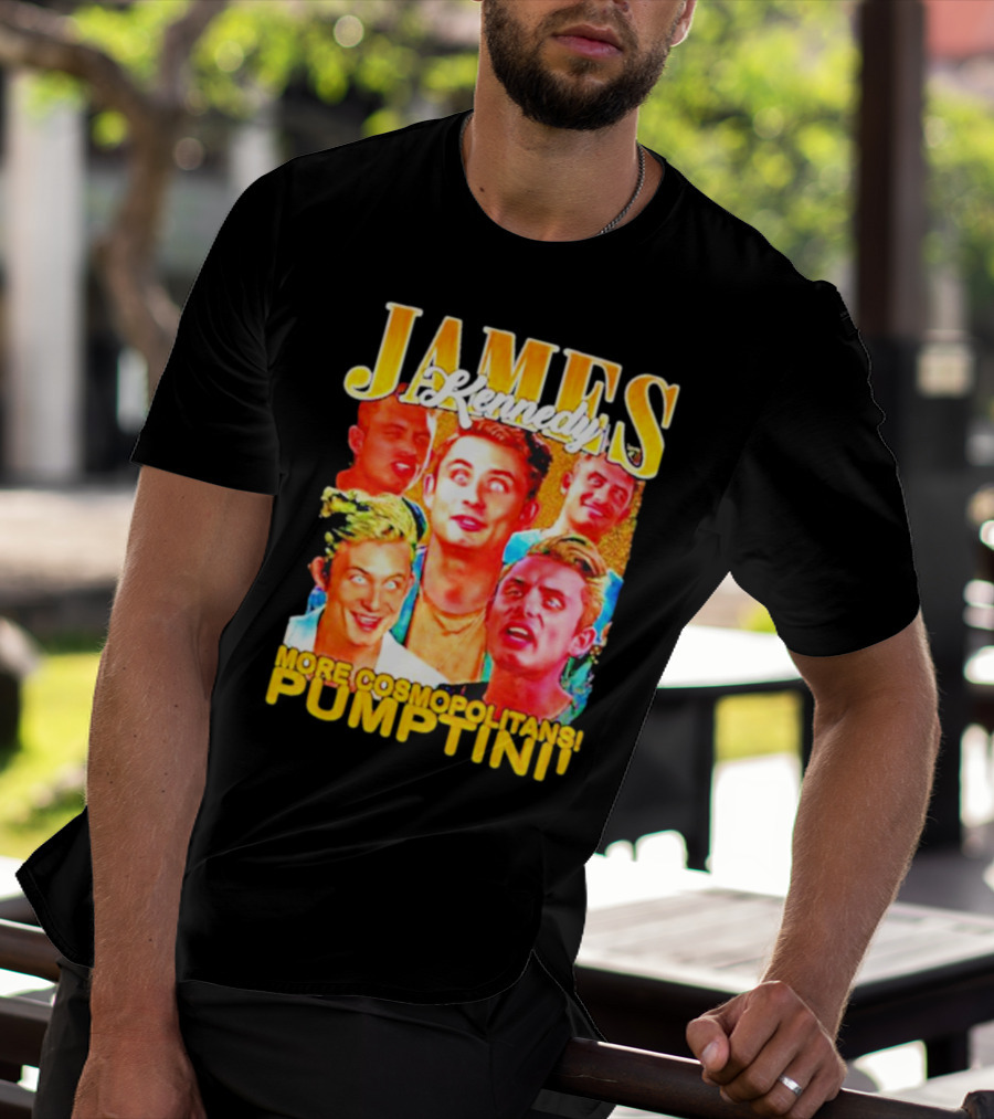 James Kennedy More Cosmopolitans Pumptini Vintage T-Shirt