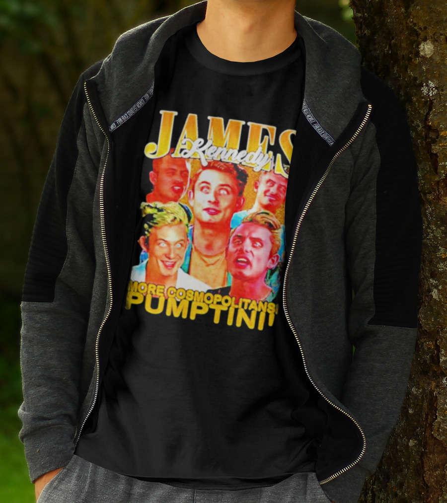 James Kennedy More Cosmopolitans Pumptini Vintage T-Shirt