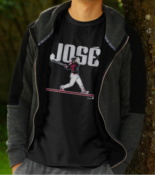 José Ramirez Baseball Swing Athletic Performance T-Shirt