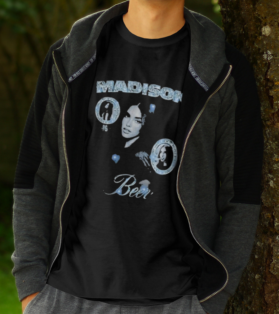 Madison Beer 95 Blue Gem Portraits T-Shirt