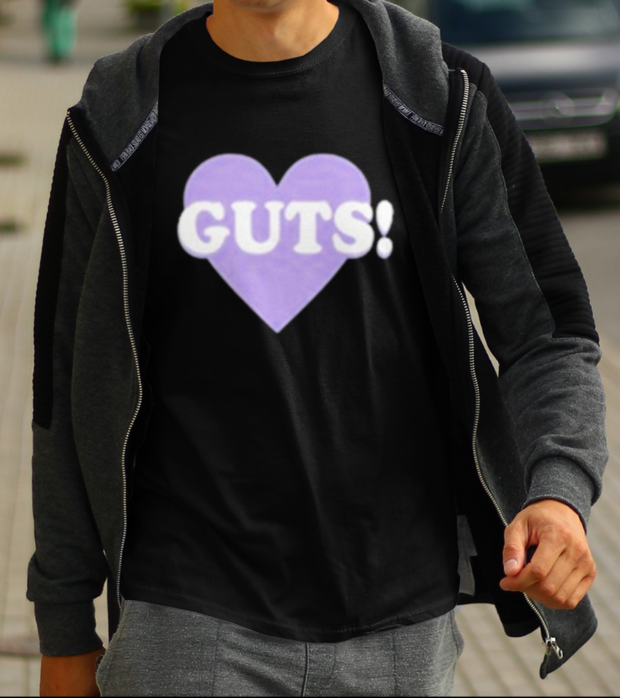 Noufa Saw Liv Guts Purple Heart GUTS T-Shirt